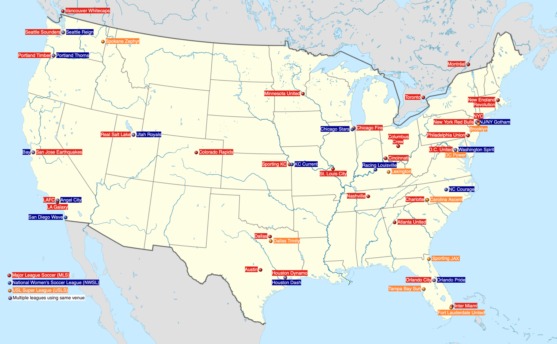 United States soccer league system